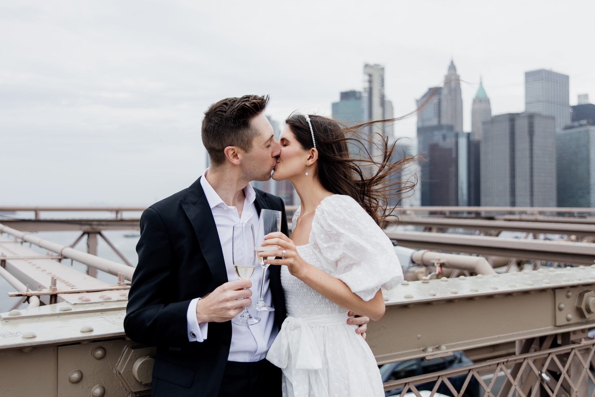 Engagement photoshoot Brooklyn Bridge Dumbo 18