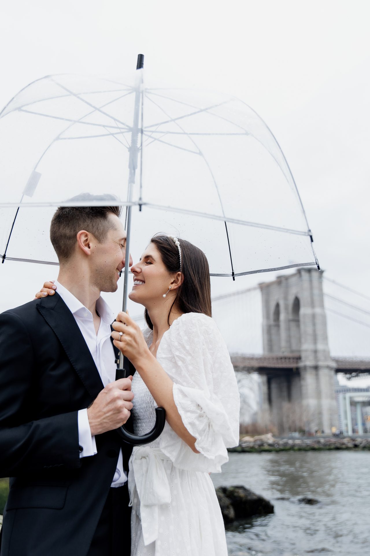 Engagement photoshoot Brooklyn Bridge Dumbo 22