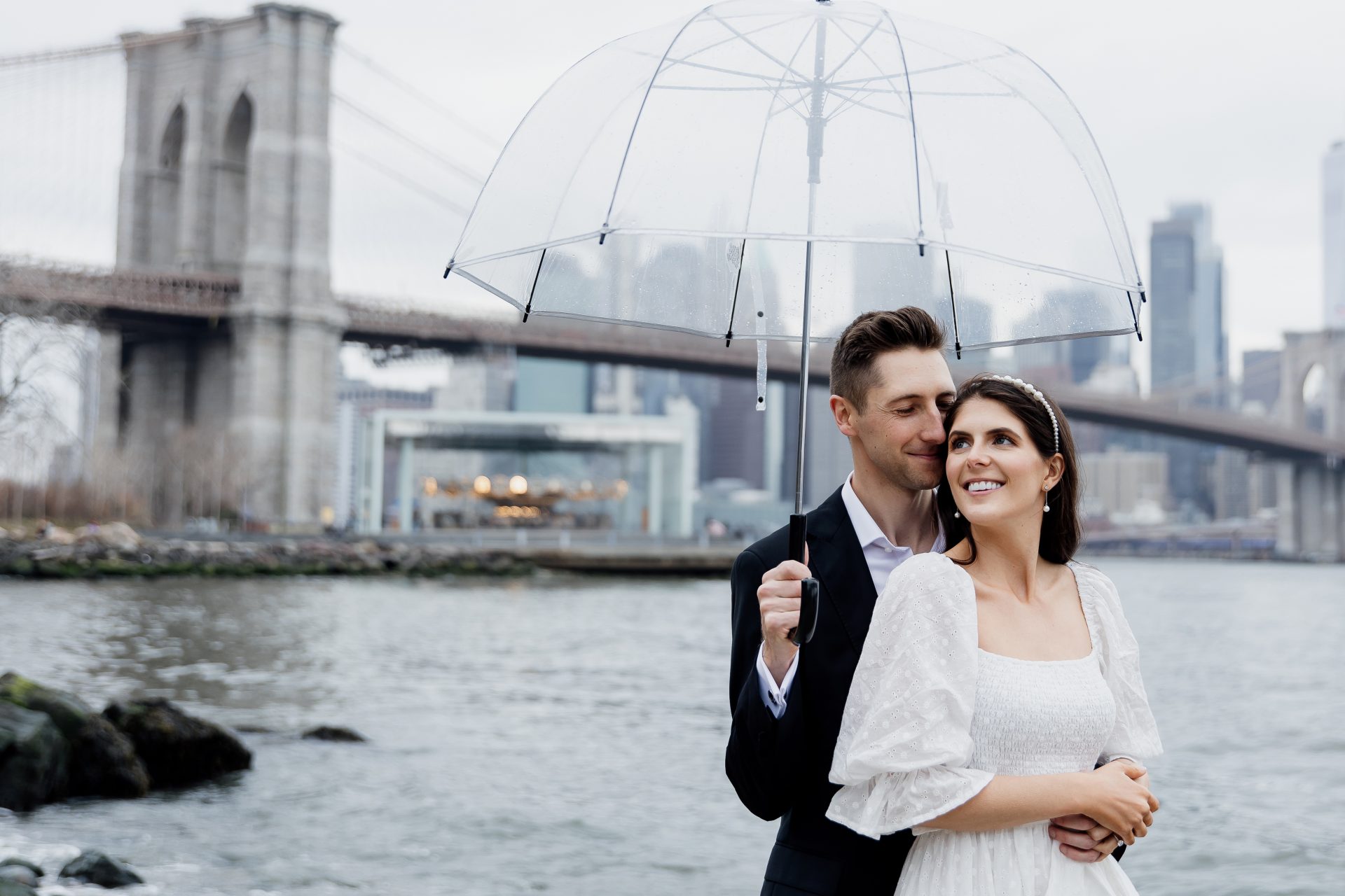 Engagement photoshoot Brooklyn Bridge Dumbo 24