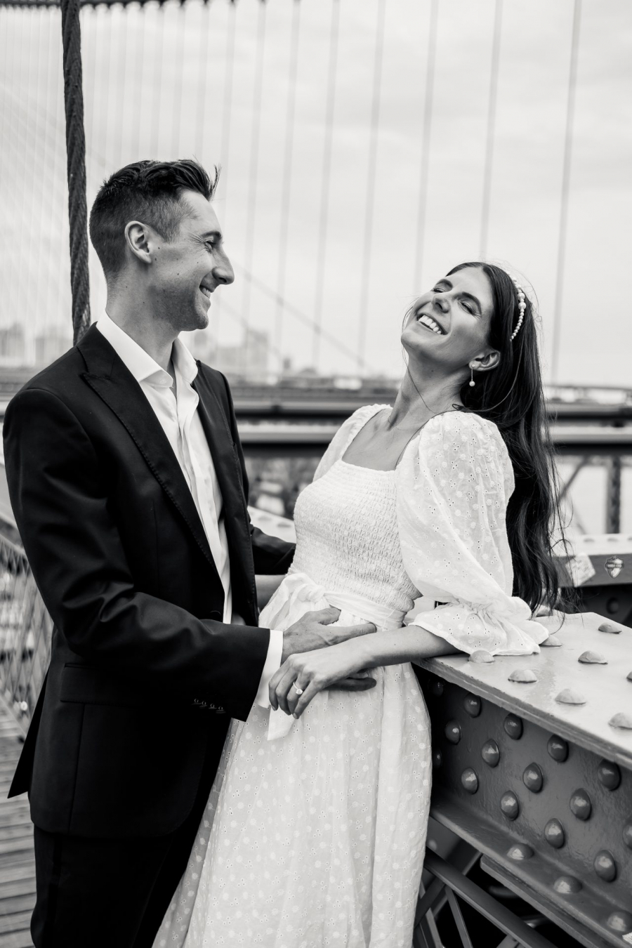 Engagement photoshoot Brooklyn Bridge Dumbo 9