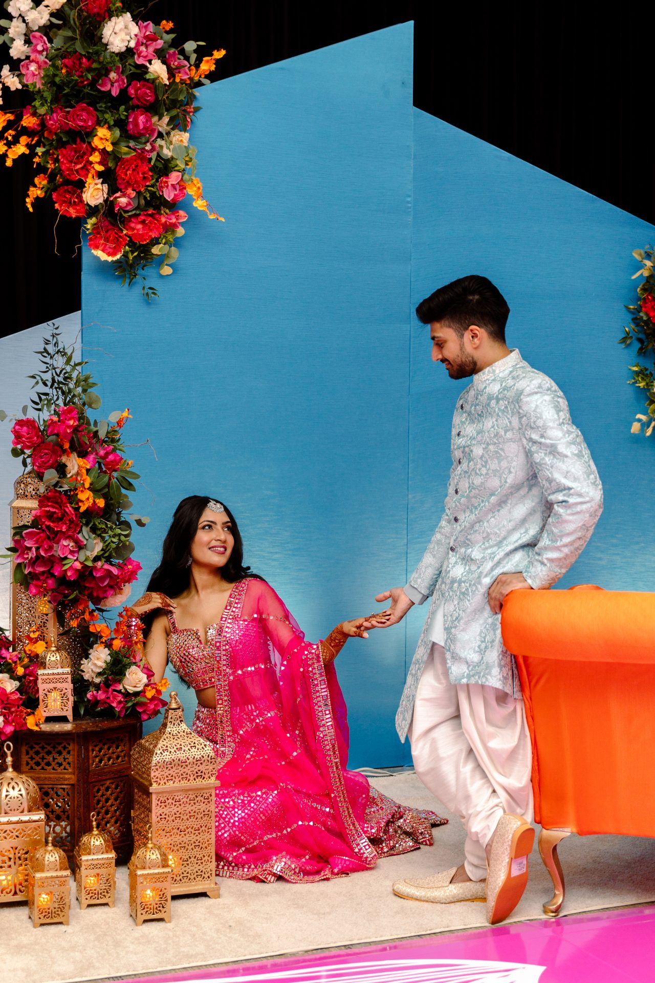 Hindu wedding sangeet 14