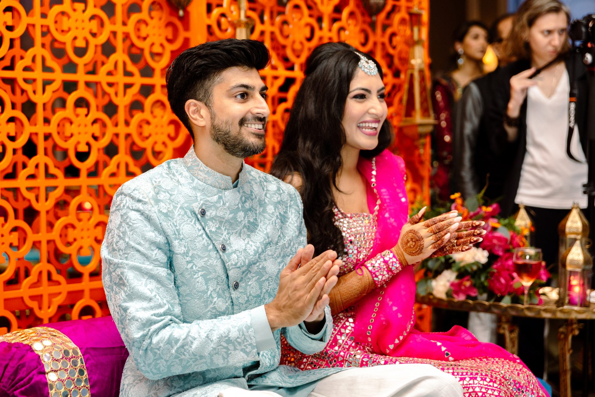 Hindu wedding sangeet 18