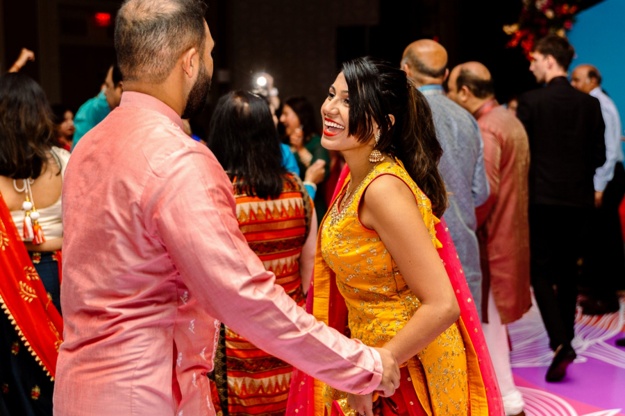 Hindu wedding sangeet 33