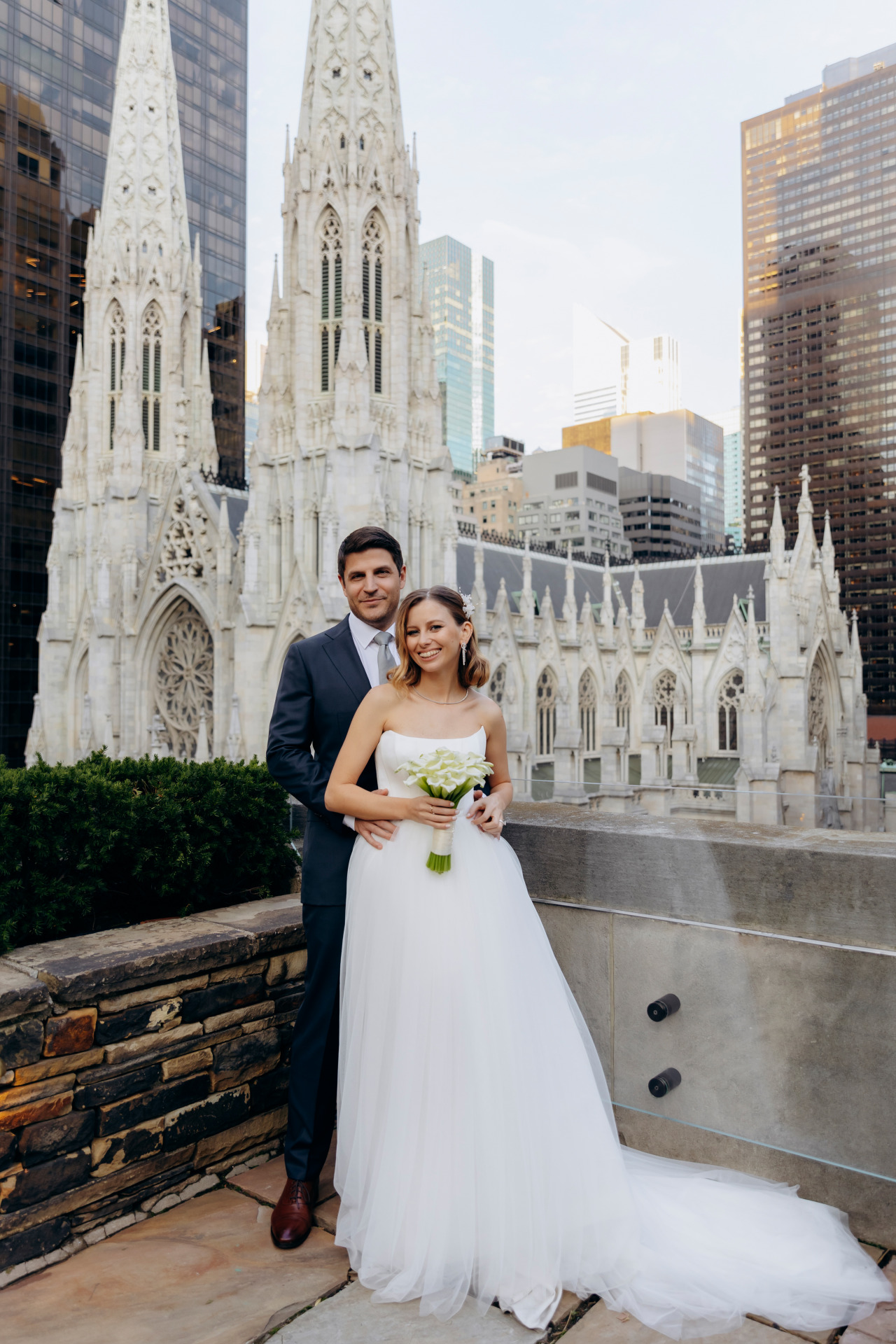 6 Rooftop wedding photoshoot New York City 1