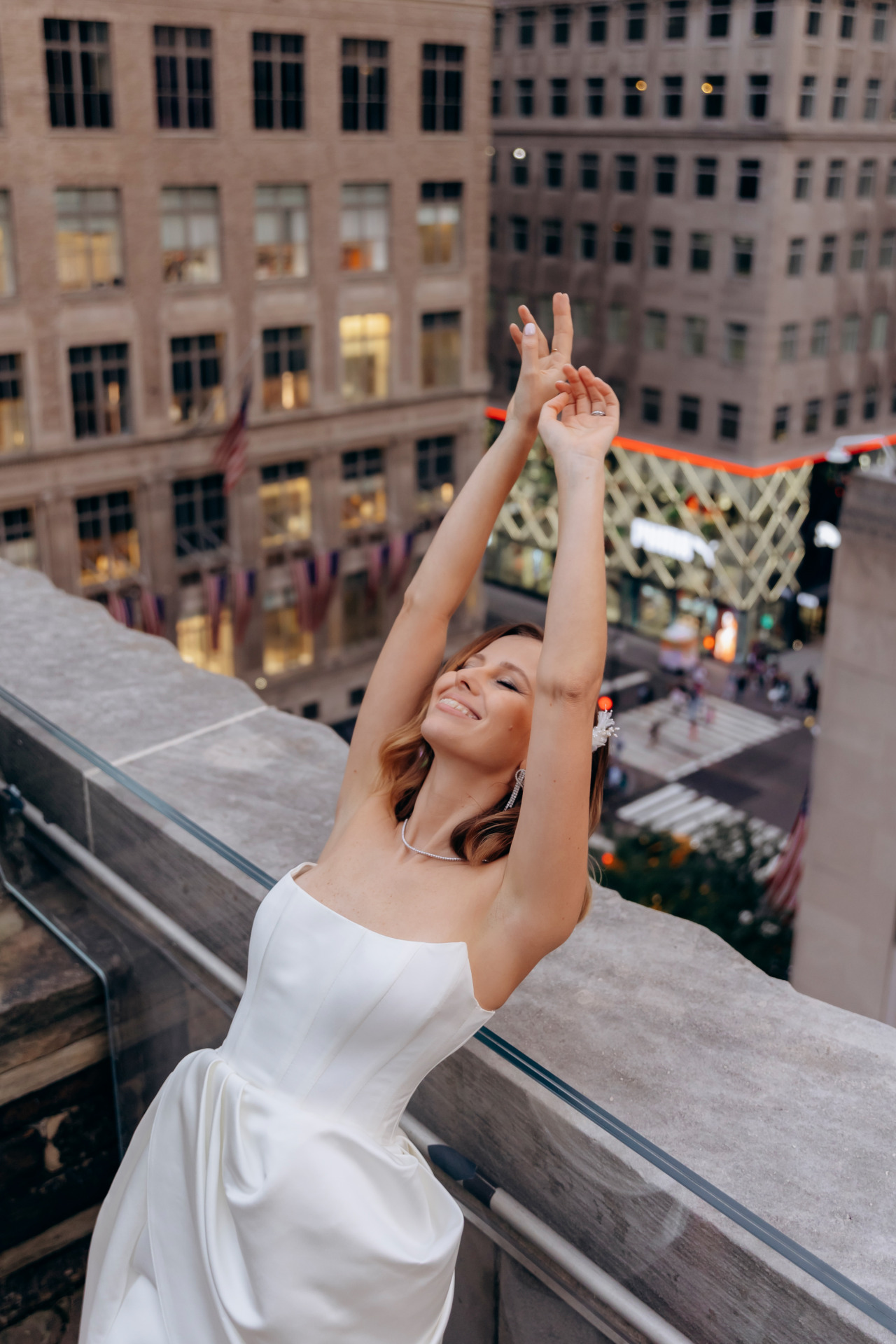 6 Rooftop wedding photoshoot New York City 14