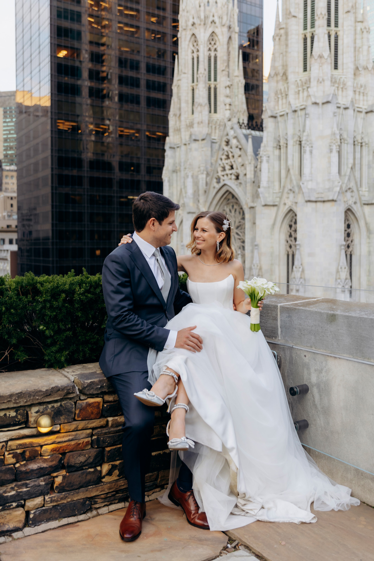 6 Rooftop wedding photoshoot New York City 2