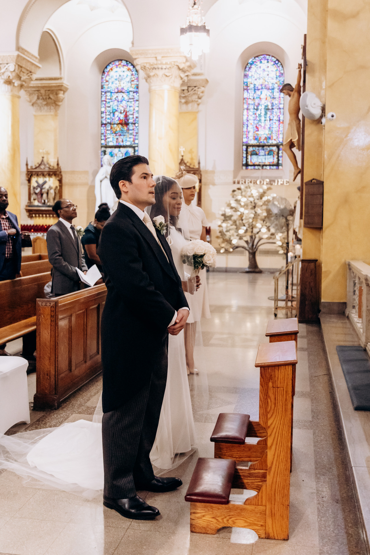 Catholic ceremony wedding in Jersey City New Jersey 8