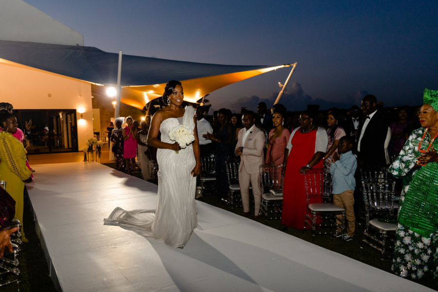 Dominicana destination editorial style Nigerian wedding 52