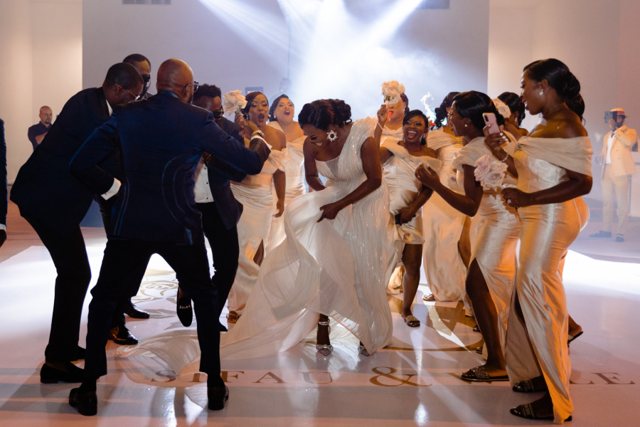 Dominicana destination editorial style Nigerian wedding 75