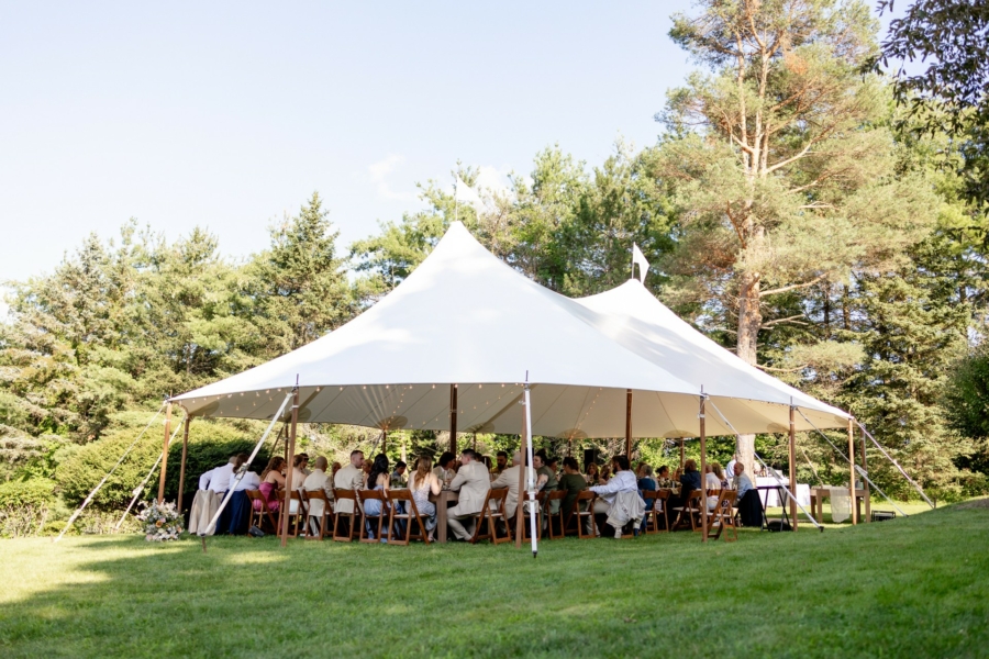 tented wedding upstate NY